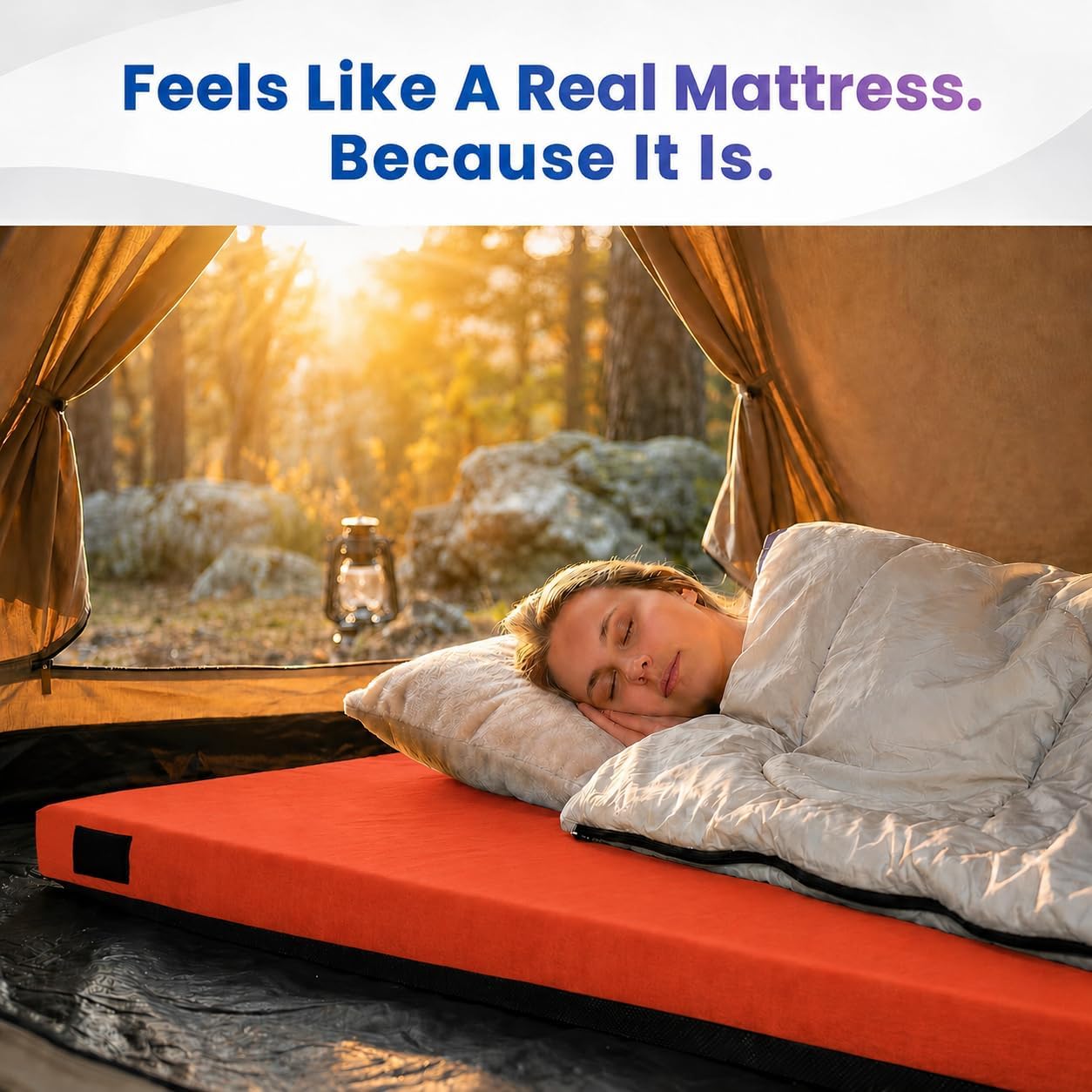 Sleep Like You're At Home Anywhere You Camp