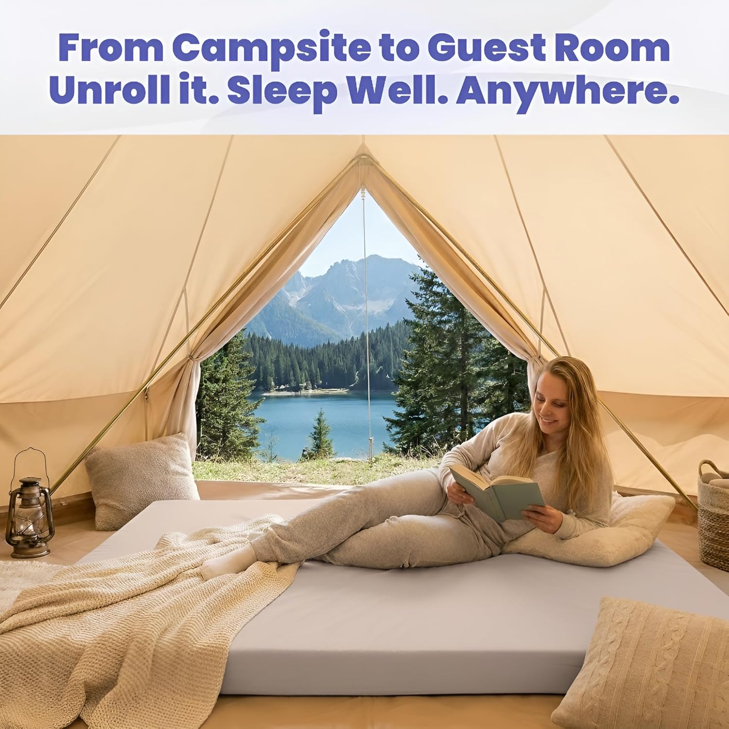 Sleep Like You're At Home Anywhere You Camp